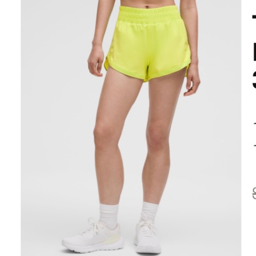 Lululemon Athletica Track That high rise shorts
